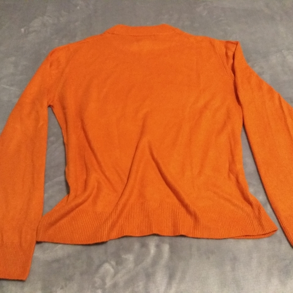 Pumpkin-Colored Sweater - Picture 2 of 3